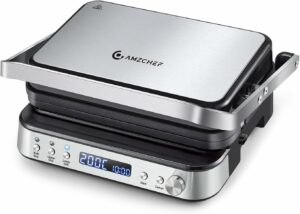 AMZCHEF Grill 4 en 1